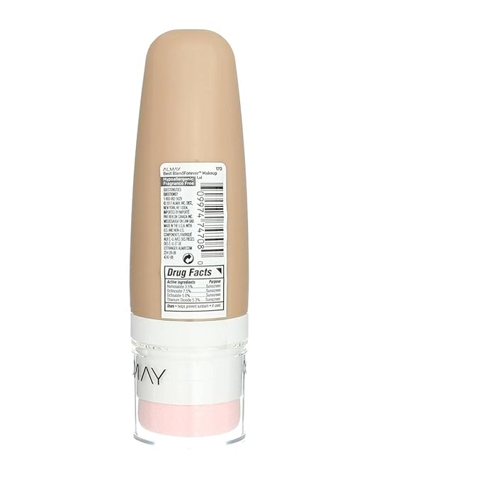 Almay Best Blend Forever Foundation, True Beige, 1 fl. oz., SPF 40 Broad Spectrum-VivaGrace Women