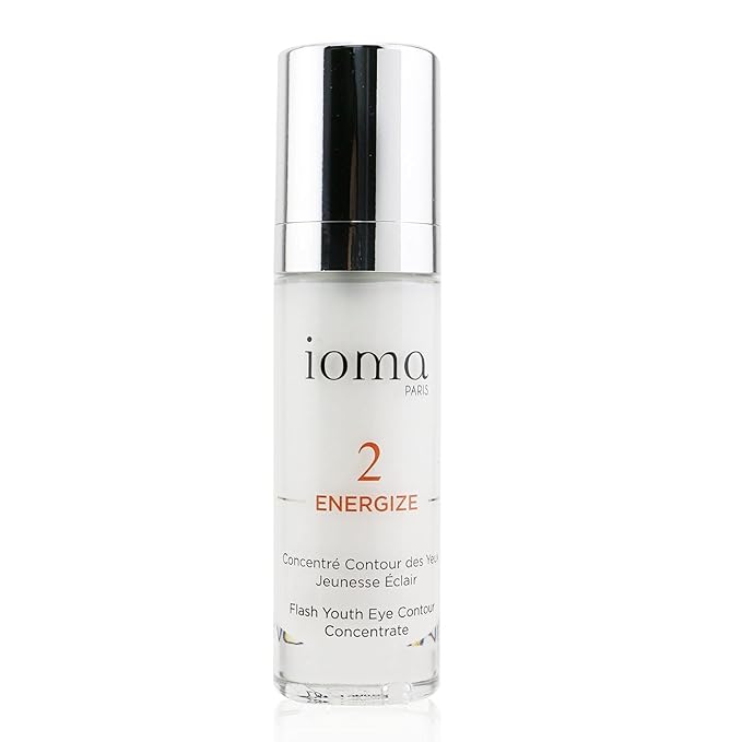 IOMA Paris - ENERGIZE Flash Youth Eye Contour Care - Eye Concentrate, Brightens Skin Tone and Erases Fine Lines, Eye Cream for Dark Circles & Puffiness, (30 ml)-VivaGrace Women