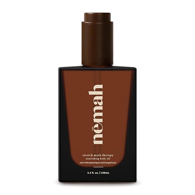 Nemah - Nourishing Belly Oil for Pregnant Women - Hydrating Stretch Mark Oil with Jojoba and Coconut Oil - Vegan & Cruelty-Free - 3.4 fl. oz.-VivaGrace Women