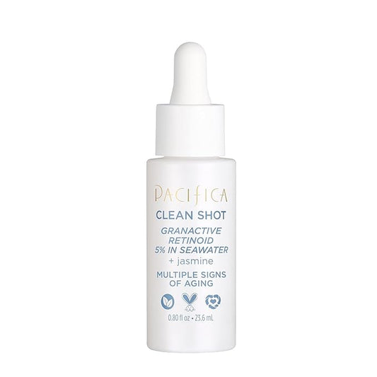 Pacifica Clean Shot Granactive Retinoid 5 Percent In Seawater Unisex, 0.8 Oz-VivaGrace Women