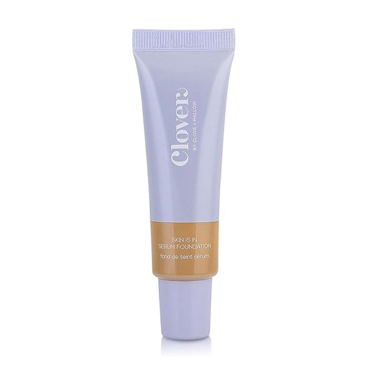 Clover Skin Is In Serum Foundation | Hydrating Face Serum, Lightweight Foundation, Cruelty-Free & Vegan | With Squalane And Sunflower Seed Wax | 30 ml - Shade 06 (Medium)-VivaGrace Women