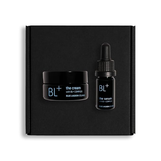 Blue Lagoon - Limited Edition 2 Piece BL+ Discovery Set For Youthful Skin | Sustainable, Bioactive Luxury Skincare-VivaGrace Women