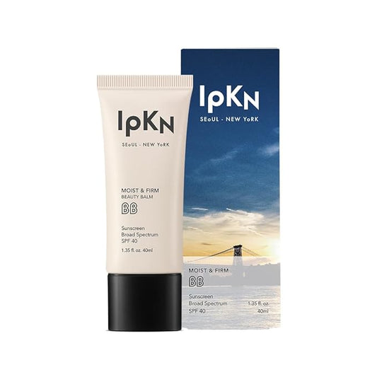 IPKN Moist & Firm BB Cream - Ultra-Hydrating Daily BB Cream with or without SPF40 - Lightweight, Non-Greasy Face Base with Antioxidants for Smooth, Radiant Skin-VivaGrace Women