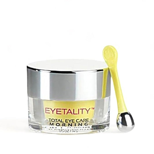 Serious Skincare - Eyetality Morning Total Eye Care Cream - For Lines, Wrinkles, Under Eye Puffiness and Dark Circles - Coffee Bean Extract - Vitamin C - Pomegranate - 0.5 oz-VivaGrace Women