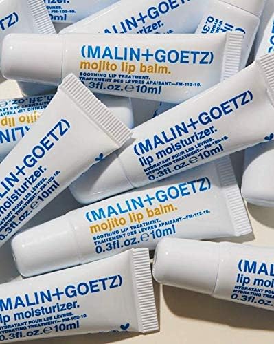 Malin + Goetz Mojito Lip Moisturizer for Men & Women, 0.3 fl. oz. - Hydrating Lip Gel for Chapped Lips, Nourishing Dry Lip Treatment, No Fragrance or Flavor, Vegan & Cruelty Free-VivaGrace Women