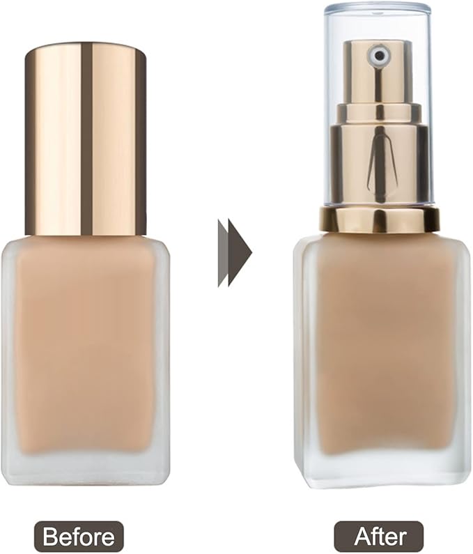 2Pack DW Foundation Pump for Estee Lauder Double Wear Pump 30ML Vacuum Pump Head Press Dedicated-VivaGrace Women