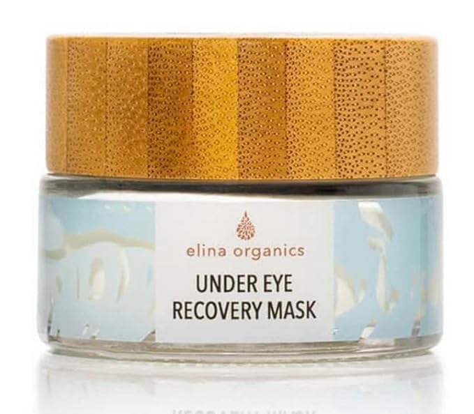Leave On Under Eye Recovery Mask, 1oz, organic skincare, eye cream, reduce wrinkles, reduce dark circles, reduce puffy eyes, rebuild collagen, vitamin c, white truffle extract, holistic skincare-VivaGrace Women