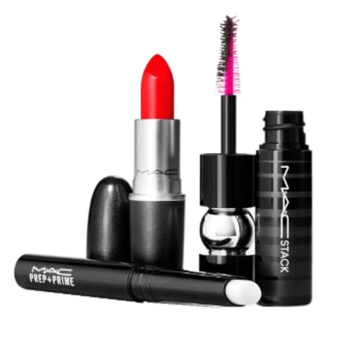 MAC Lashes to Lips Kit: Red-VivaGrace Women