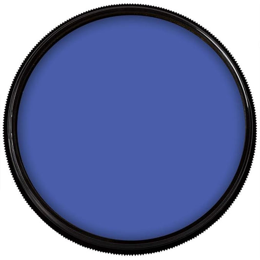 Mehron Makeup Foundation Greasepaint | Stage, Face Paint, Body Paint, Halloween Makeup 1.25 oz (38 g) (BLUE)-VivaGrace Women