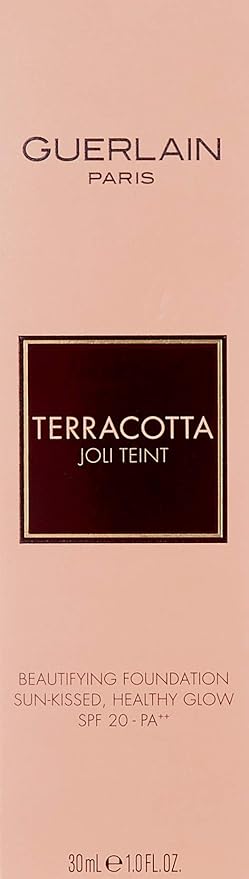 Guerlain Terracotta Joli Teint Beautifying SPF 20 Foundation, Natural, 1 Ounce-VivaGrace Women