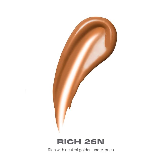 Morphe Lightform Liquid Foundation - Extended Hydration Foundation Makeup with a Lasting, Natural Radiant Finish - Long-Wearing Formula with Buildable, Medium Coverage - Rich 26N (1.01 fl oz)-VivaGrace Women