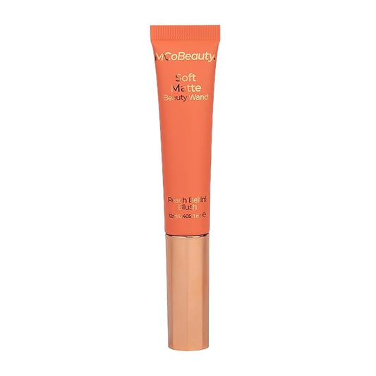 MCoBeauty Soft Matte Beauty Wand, Peach Bellini Blush, Velvety Finish of Buildable Color, Vegan, Cruelty Free Cosmetics-VivaGrace Women
