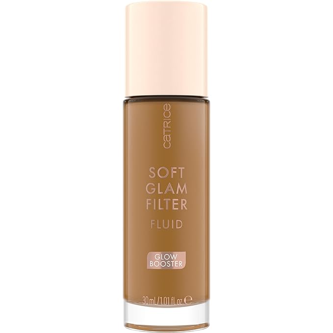 Catrice | Soft Glam Filter Fluid | Luminous Make Up Base & Highlighter for Radiant Complexion | With Vitamin E & Squalene | Vegan & Cruelty Free (80 | Tan - Deep)-VivaGrace Women