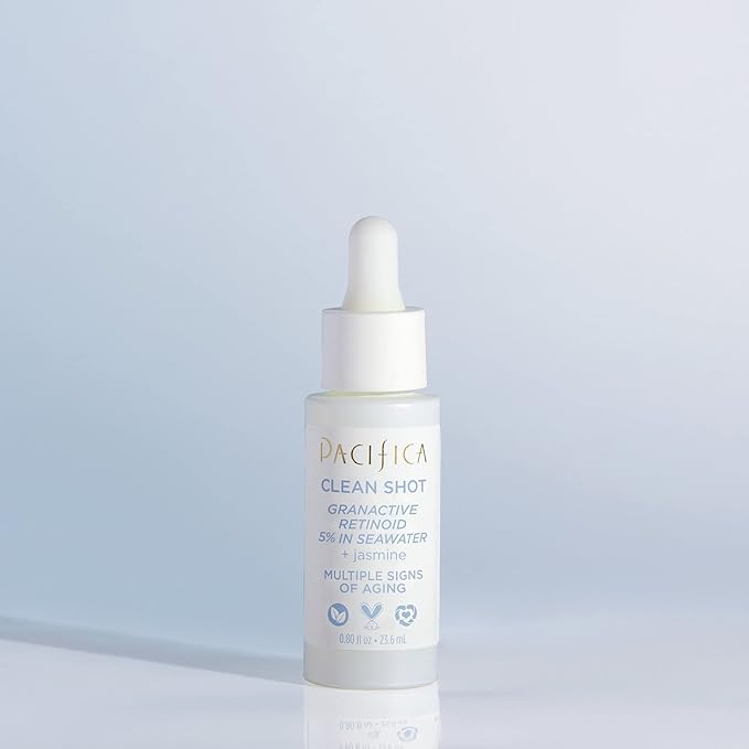 Pacifica Clean Shot Granactive Retinoid 5 Percent In Seawater Unisex, 0.8 Oz-VivaGrace Women