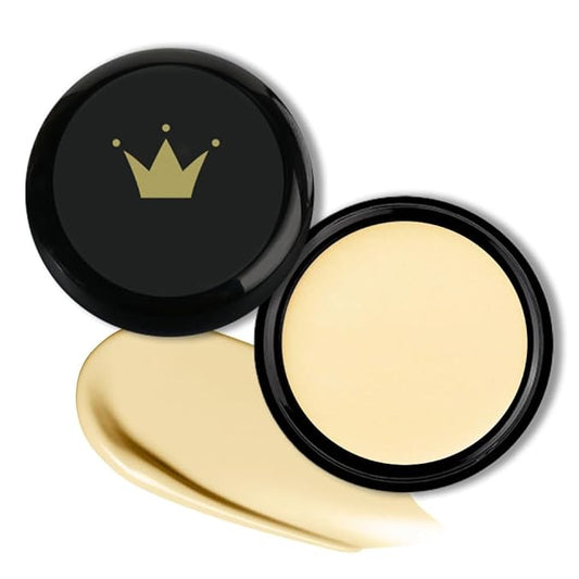 Kaely Color Correcting Concealer,Cream Pot Concealer Full Coverage,under Eye Concealer Palette for Conceals Dark Circles,Waterproof Foundation Face Makeup,10 Yellow-VivaGrace Women