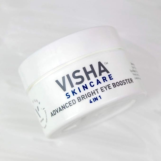 Skincare Advanced Bright Eye Booster 4 in 1 Cream, Under Eye Cream for Dark Circles and Puffiness, Decreases Wrinkles and Lines Around Eyes and Lips, Reduces Overall Eye Puffiness 0.5oz-VivaGrace Women