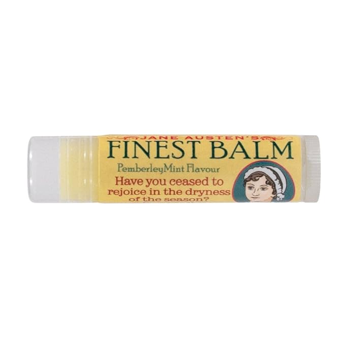 Jane Austen's Finest Balm, Lip Balm Tube, Peppermint Flavored - Cruelty-Free and Made in the USA from Natural and Imported Ingredients-VivaGrace Women