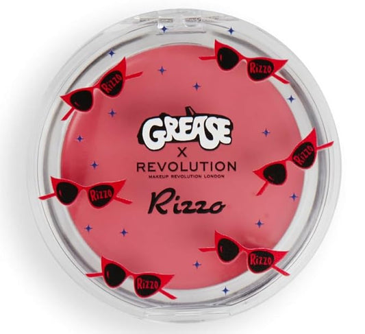 Revolution X Grease Rizzo Melting Blusher Pink Lady, 0.21 oz/ 6 g, Light Rosey-VivaGrace Women