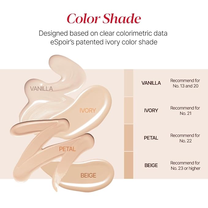 Espoir Be Velvet Fluid Foundation #23 Beige 1.05oz | Luxurious Velvet Finish | Thin, Dense Coverage Matte Foundation | Long-Lasting Hydrated Radiance Liquid Foundation | Korean makeup Foundation-VivaGrace Women