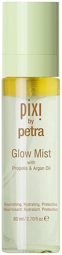 Pixi Beauty Glow Mist | All-Over Mist For Luminous Complexion | Set & Refresh Makeup | Hydrate Skin With 21 Natural Oils | 2.70 Fl Oz-VivaGrace Women