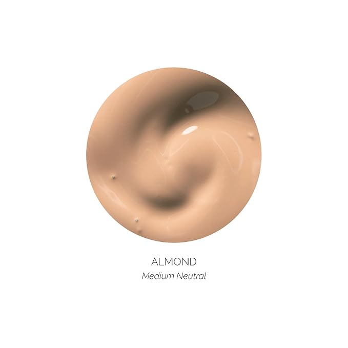 OFIR Skin Satin Medium Coverage Foundation | Lightweight Foundation Makeup with Vegan Formula | Blue Light Protection & Non-Creasing for Long-Lasting Wear | 1 FL OZ (Almond - Medium Neutral)-VivaGrace Women