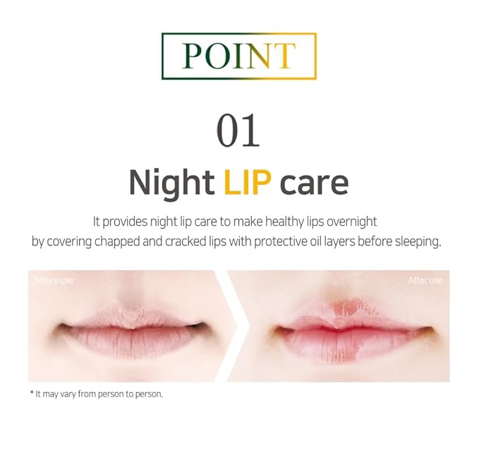 PETITFEE Sleeping Lip Mask Sea Buckthorn Oil 0.53 Oz. | Day & Night Lip Balm, Overnight Lip Mask, Lip Treatment for Dry & Crack Lips, Deep Moisturizing with Vitamin E, Shea Butter, 6 Phyto Oil Complex-VivaGrace Women