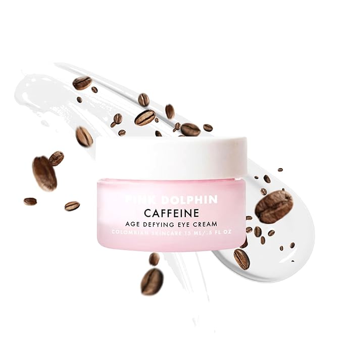 Caffeine Eye Cream for Dark Circles and Puffiness - Age Defying Reduce Fine Lines and Wrinkles - Skin Brightening with Retinol, Aloe Vera, Vitamin C, A, D and E, for Women and Men - 0.5oz-VivaGrace Women