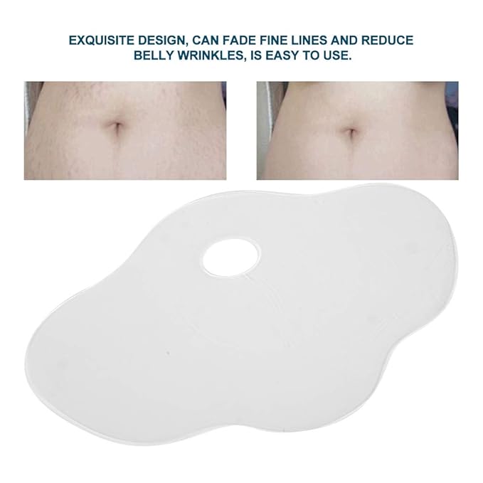 Beauty Stickers,Reusable Silicone AntiWrinkle Belly Stomach Pads Stickers Stretch Marks Removal For Skin Care-VivaGrace Women