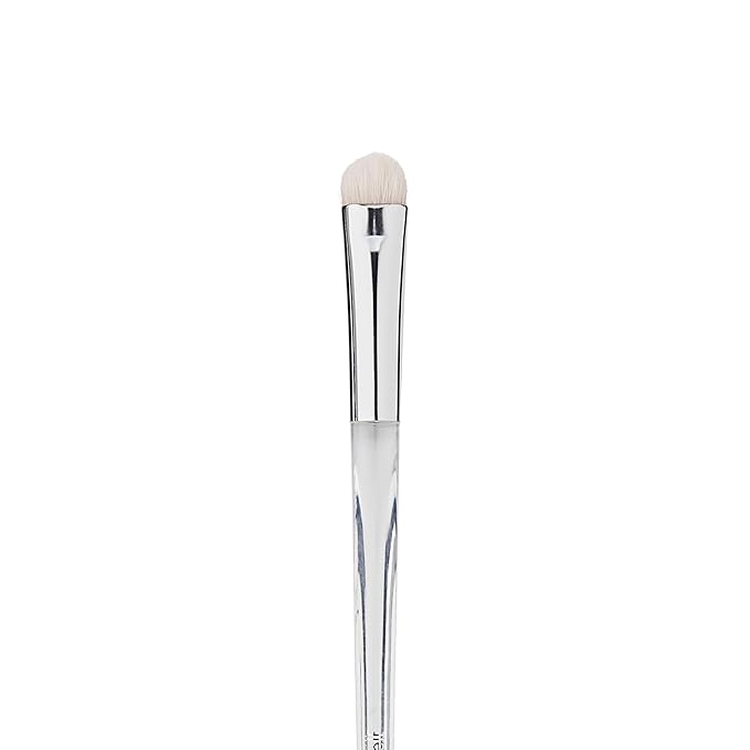 e.l.f. Precision Eyeshadow Brush, Medium-Sized, Tapered, Soft, Synthetic, Luxurious, Blends, Highlights, Contours, Shades, Applies Color, Easy To Clean-VivaGrace Women