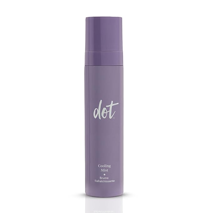 dot Cooling Facial Mist With Vitamin C, Plant-Based Antioxidants & Skin Revitalizing Feminage - Face Mist that Moistures, Rejuvenates & Clarifies – For All Skin Types – Menopause Skincare - 3.4 oz-VivaGrace Women