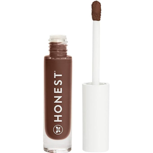 Honest Beauty Fresh Flex Concealer with Niacinamide + Vitamin E + Hyaluronic Acid | Vegan + Cruelty free | Espresso, 0.17 fl oz-VivaGrace Women