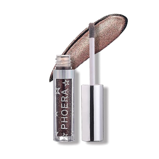Glitter Eyeshadow，Makeup For Eyes Liquid Shimmer Sparkle Glow Light Colors Pencil Stick Shiny Long Lasting Waterproof Shining Eye Shadow Sets Metallic Pigments Metals Gloss Sparkling Pen Kit (A107)
