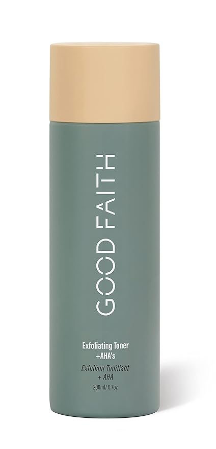 Good Faith - GOOD + Glowing Set - Brightening Skincare Value Kit - 3pcs Exfoliating Toner, Brightening Serum, Softening Moisturizer - Vegan - Cruelty Free-VivaGrace Women