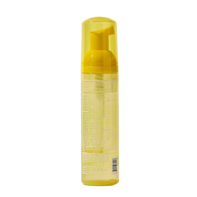 Style Factor EDGE BOOSTER Extra Strength Setting Mousse – Frizz Control, Extra Volume, and Conditioning – 2.5oz Yellow Quartz Mousse for Curly Hair-VivaGrace Women