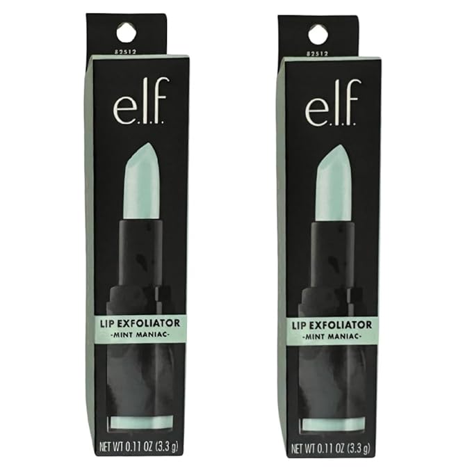 ELF Pack of 2 E.l.f. Lip Exfoliator, Mint Maniac 82512-VivaGrace Women