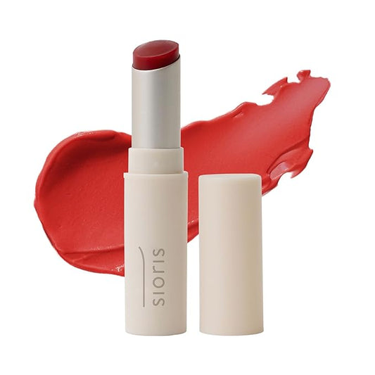 Lip Butter - Lipsafer Color Balm Reddish, Nourishing Lip Care with Cupuaçu Seed Oil & Camellia Oil, Petrolatum-Free, Dye-Free, Fragrance-Free-VivaGrace Women