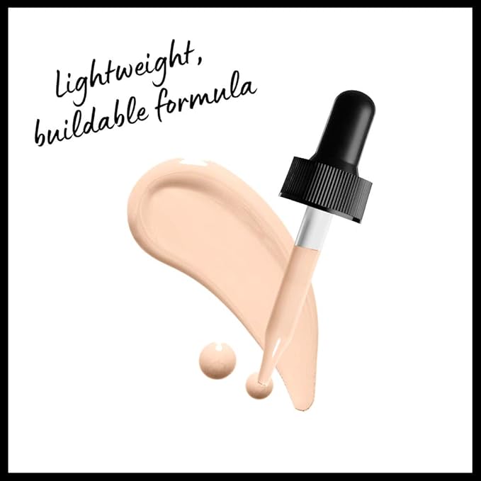 NYX PROFESSIONAL MAKEUP Total Control Pro Drop Foundation, Skin-True Buildable Coverage - Light Pale-VivaGrace Women