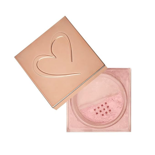 “Pink Cloud” | Loose Setting Powder Minimizes Pores and Fine Lines Matte Finish Natural Face Makeup, 1.88 Pound (Pack of 1)-VivaGrace Women