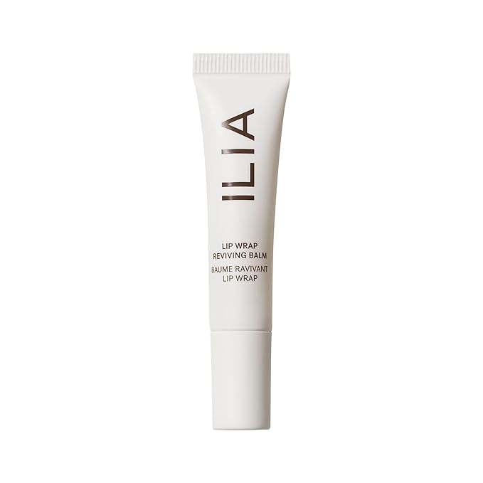 ILIA - Lip Wrap Reviving Balm | Non-Toxic, Vegan, Cruelty-Free, Plumping Moisturizer with Long Lasting Hydration (Lucid, 0.23 fl oz | 7 ml)-VivaGrace Women