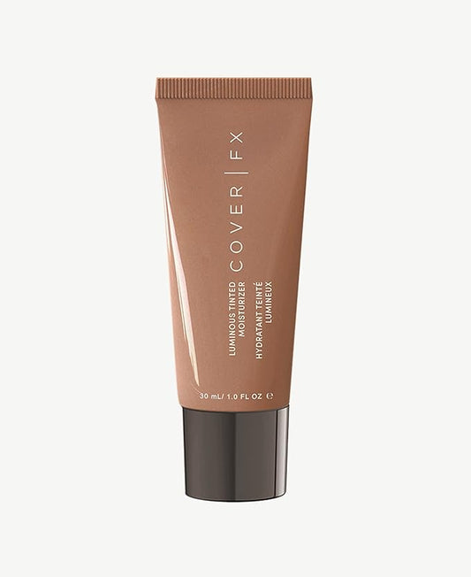 COVER FX Luminous Tinted Moisturizer - Tan - Hydrating Lightweight Glow - Light Coverage - Prebiotic and Probiotic Enriched Formula - All Skin Types - 1 Fl Oz-VivaGrace Women