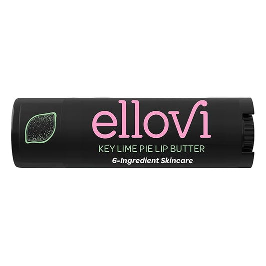 Natural Lip Butter Lip Balm - Key Lime - Pure Enough to Eat - Made With Just 6 Vegan Ingredients - Moisturizing Lip Care for All Day Hydration-VivaGrace Women