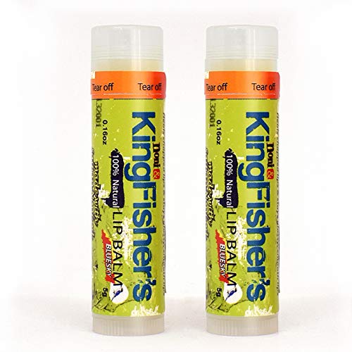 Lip Balm Mint,100% Natural Moisturizing Lip Balm, Ultra Hydrating Lip Care, Original Noni Oil & Virgin Coconut Oil, Fresh Mint Flavor Lip Care (Pack of 2)-VivaGrace Women