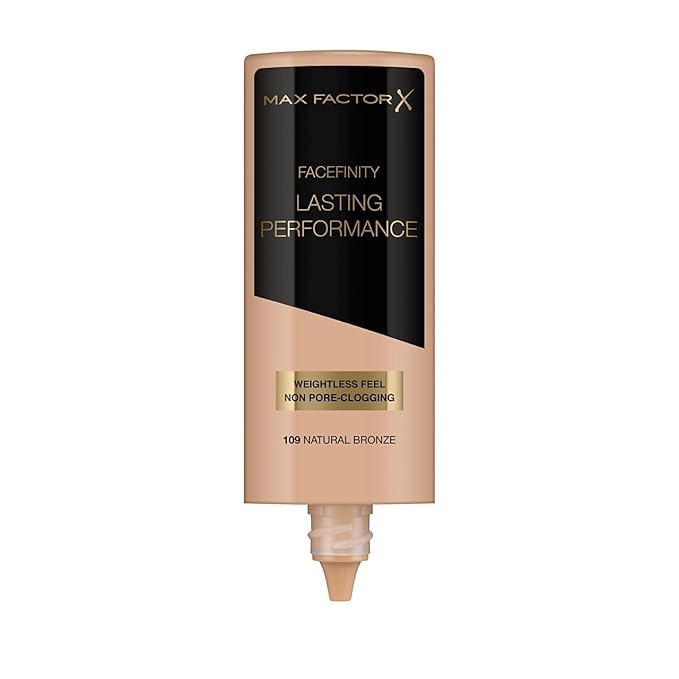 Max Factor Lasting Performance Long Lasting Foundation - # 109 Natural Bronze, 35 ml-VivaGrace Women