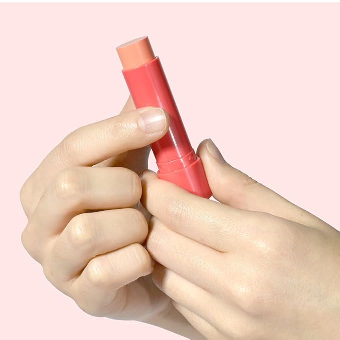PS.PRETTYSKIN Moisture Lip Balm 0.15oz.(4.5g) Smooth, Soft Texture, Hydrating, Natural Shine, Glossy, korean lip balm (Peach)-VivaGrace Women