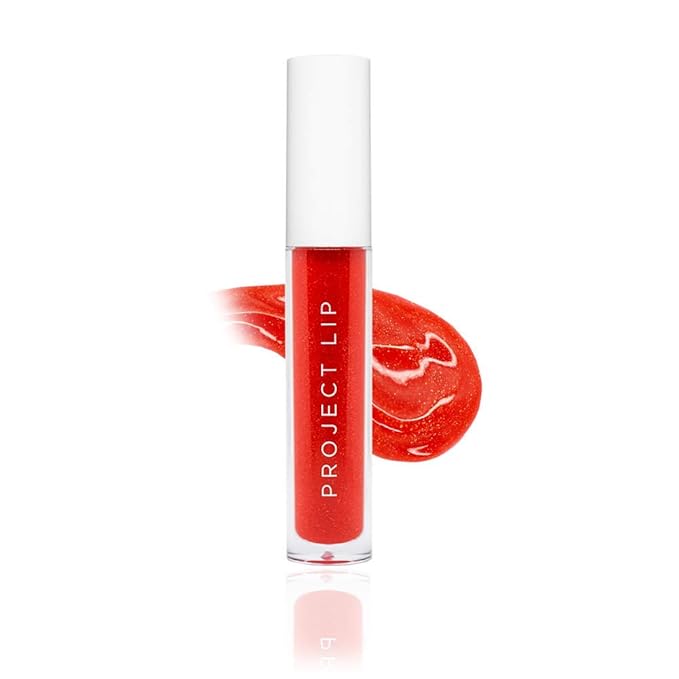 Plump and Gloss - Shade Addicted,red-VivaGrace Women