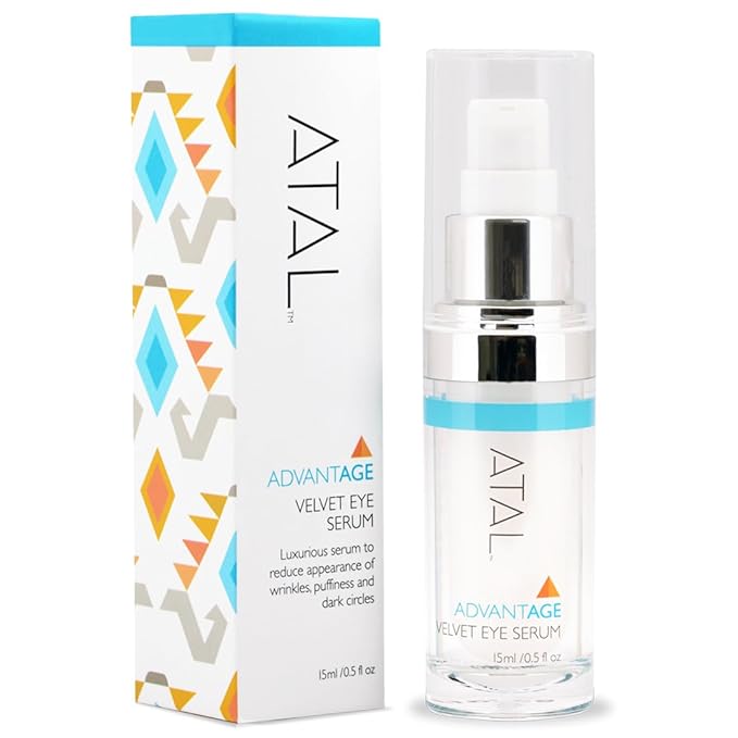 – Advantage Velvet Eye Serum, Reduce Eye Puffiness, Dark Circles, Anti Aging Eye Cream, Firms, Hydrated, Haloxyl, Eyeliss, Matrixyl 3000, Hyaluronic Acid, Non Greasy, Fragrance Free (0.5 oz.)-VivaGrace Women