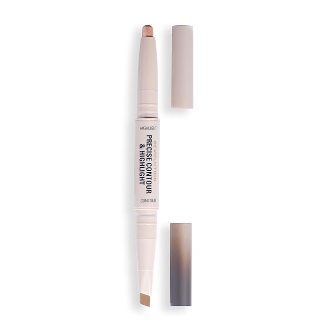 Revolution Beauty, Precise Contour & Highlight Stick, All-In-One Face Makeup Product, Highly Blendable with Matte Finish, Vegan & Cruelty-Free, Dark-VivaGrace Women