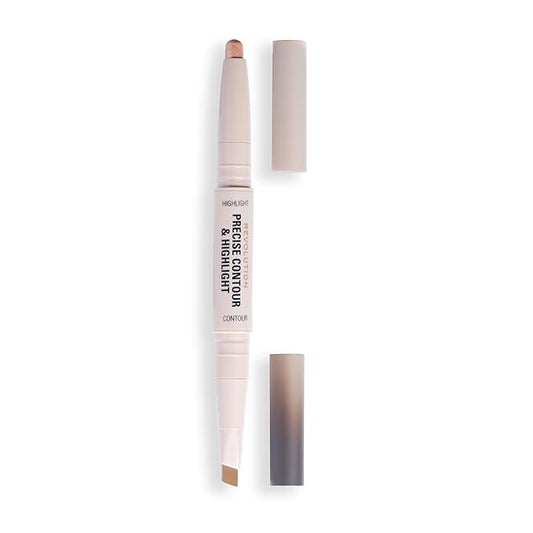 Revolution Beauty, Precise Contour & Highlight Stick, All-In-One Face Makeup Product, Highly Blendable with Matte Finish, Vegan & Cruelty-Free, Dark-VivaGrace Women
