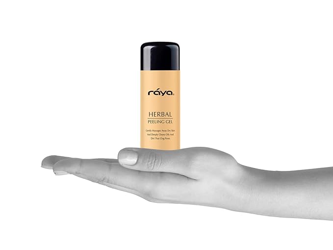 RAYA Herbal Facial Peeling Gel (110) | Gentle and Soft Exfoliator for Oily Skin | Helps Minimize Pores and Brighten Complexion-VivaGrace Women