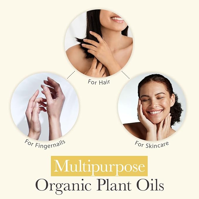 Pranarom - USDA Certified Organic Cold-Pressed Rosehip Virgin Plant Oil - 2 fl oz Glass Bottle - for Anti-Aging, Helps Acne Scar, Massaging, Face, Hair & Skin, Unisex-VivaGrace Women